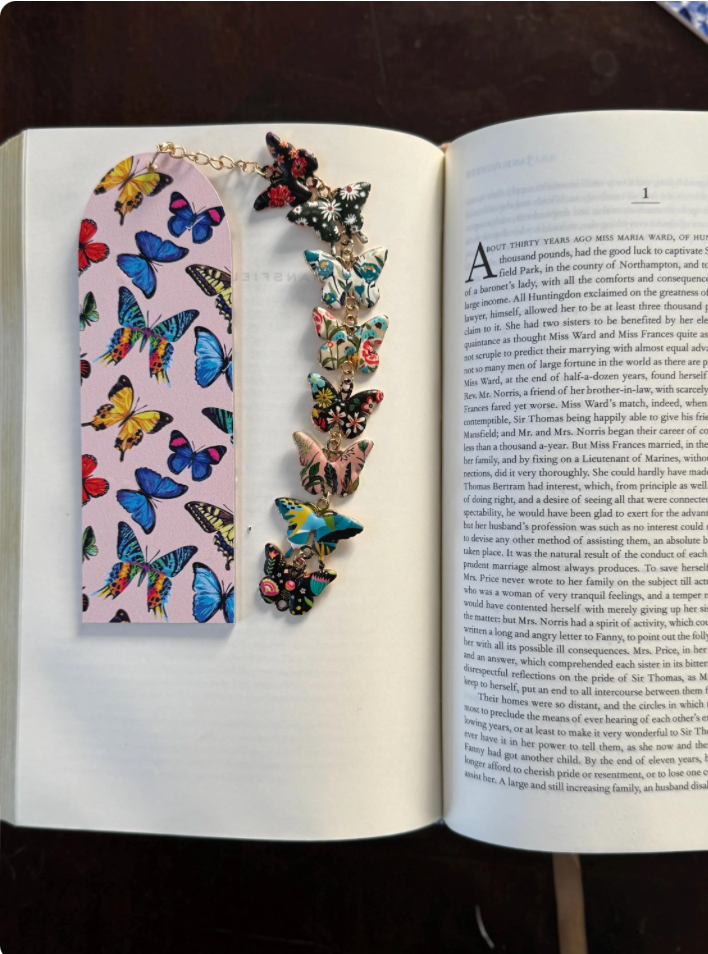Acrylic Jewelry Bookmark