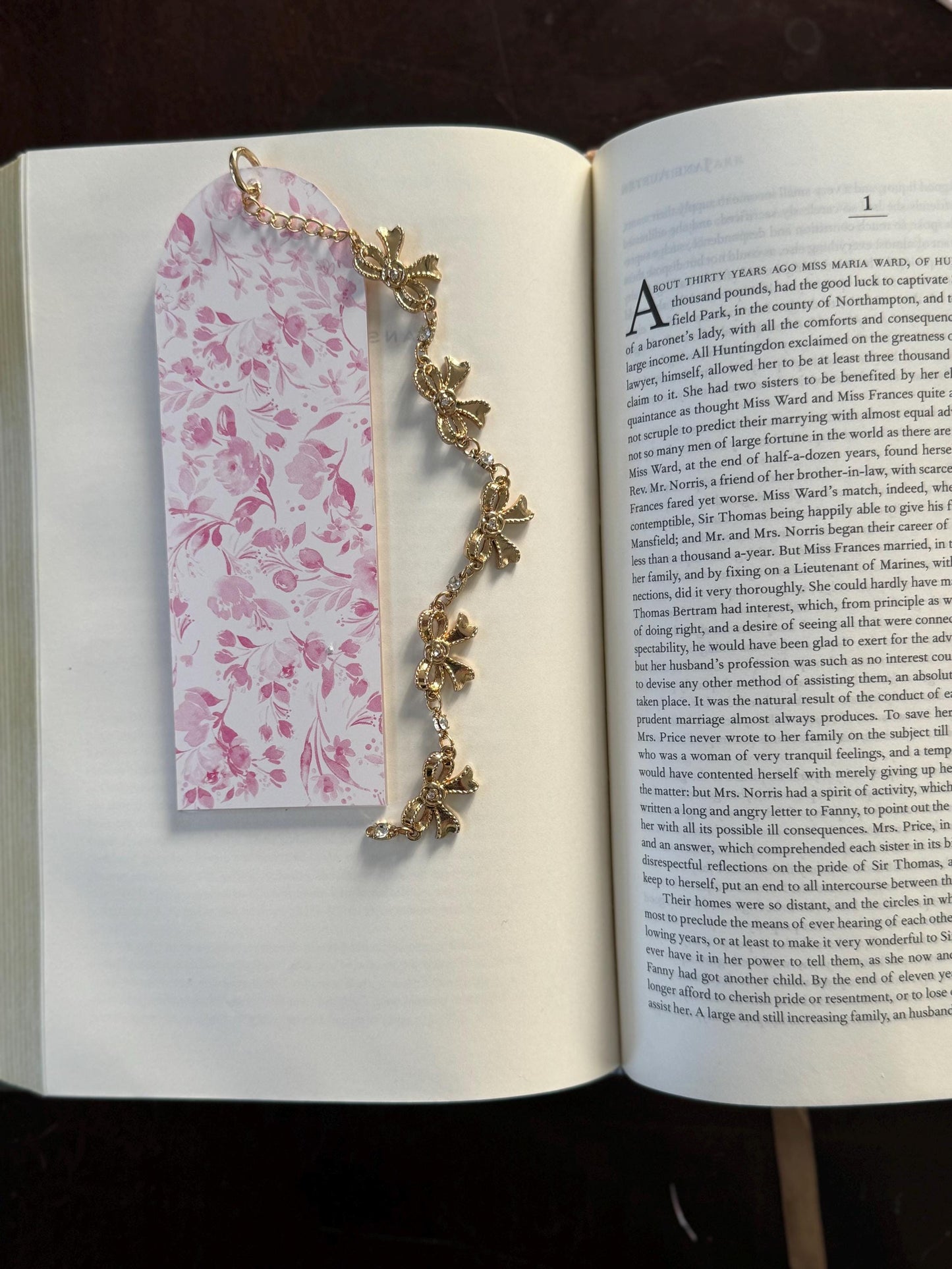 Acrylic Jewelry Bookmark