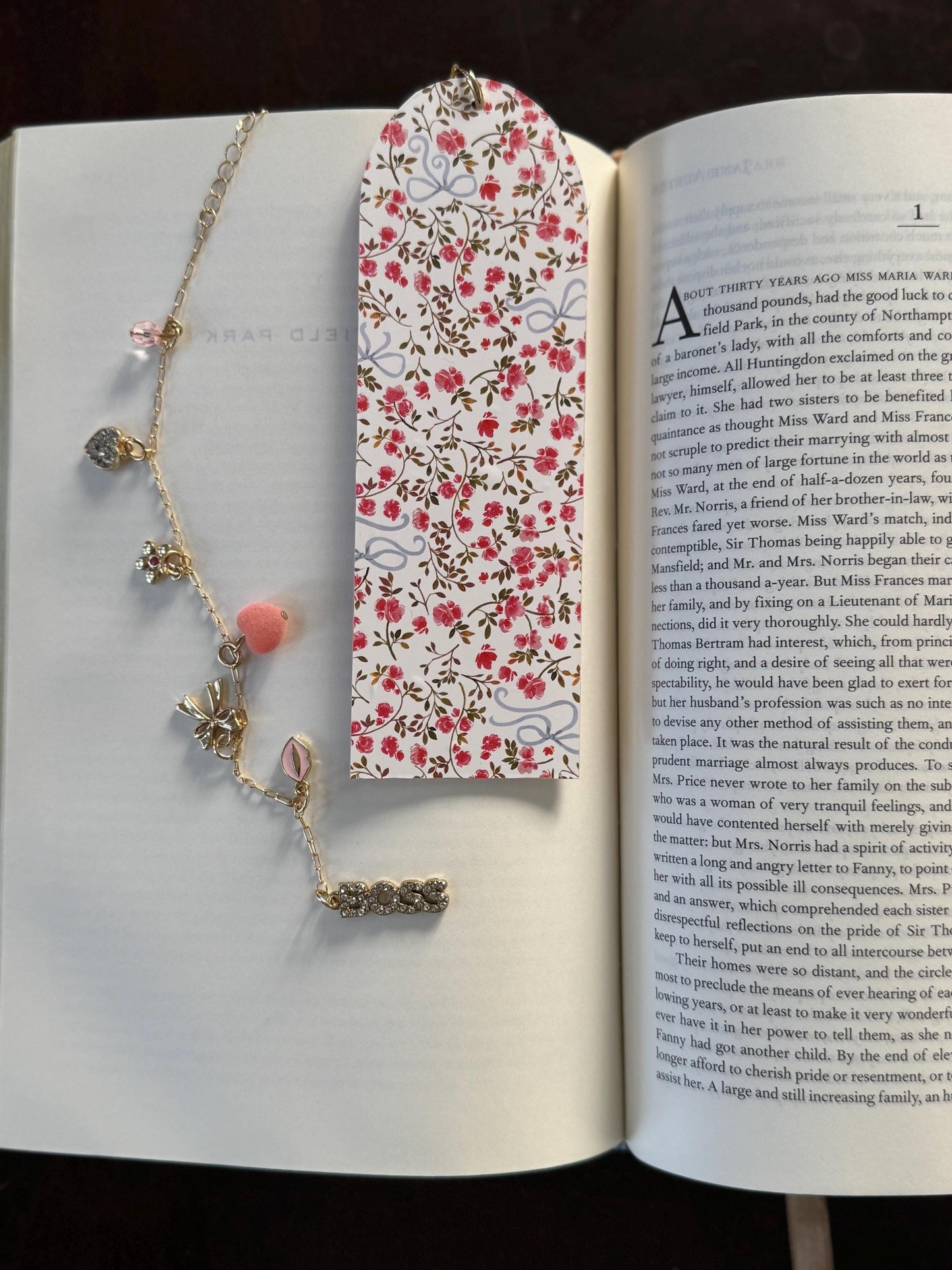 Acrylic Jewelry Bookmark