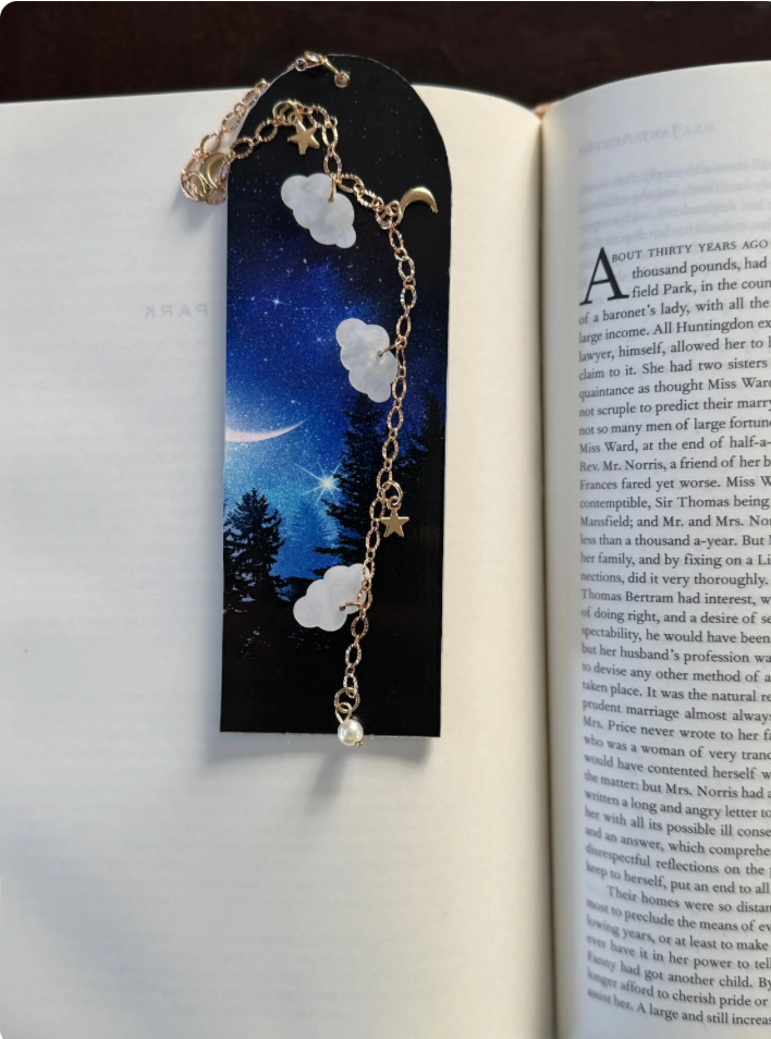 Acrylic Jewelry Bookmark