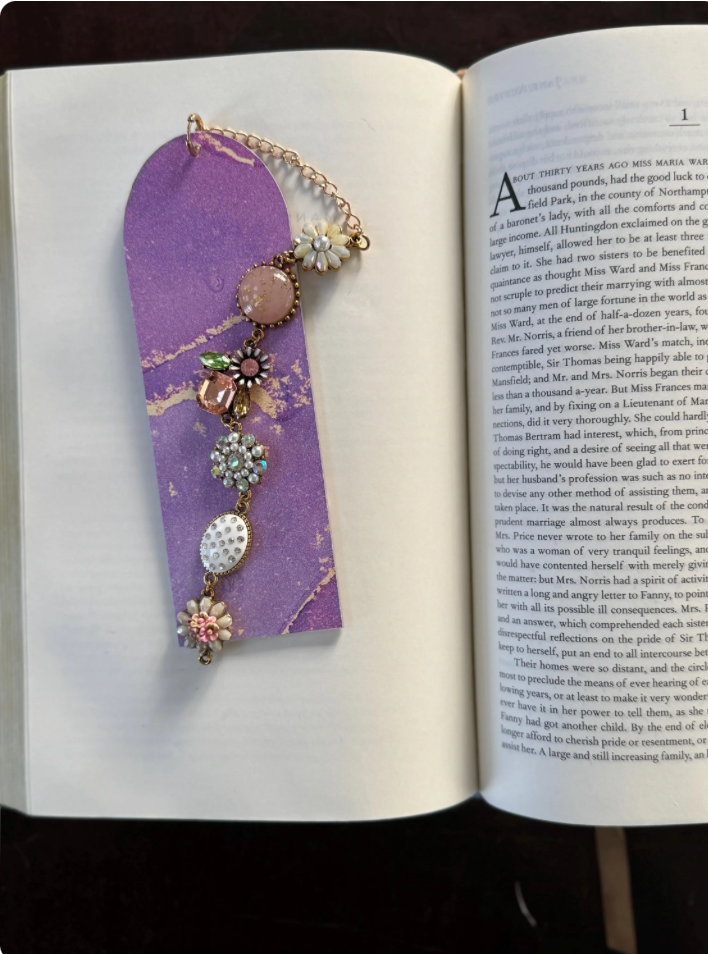 Acrylic Jewelry Bookmark