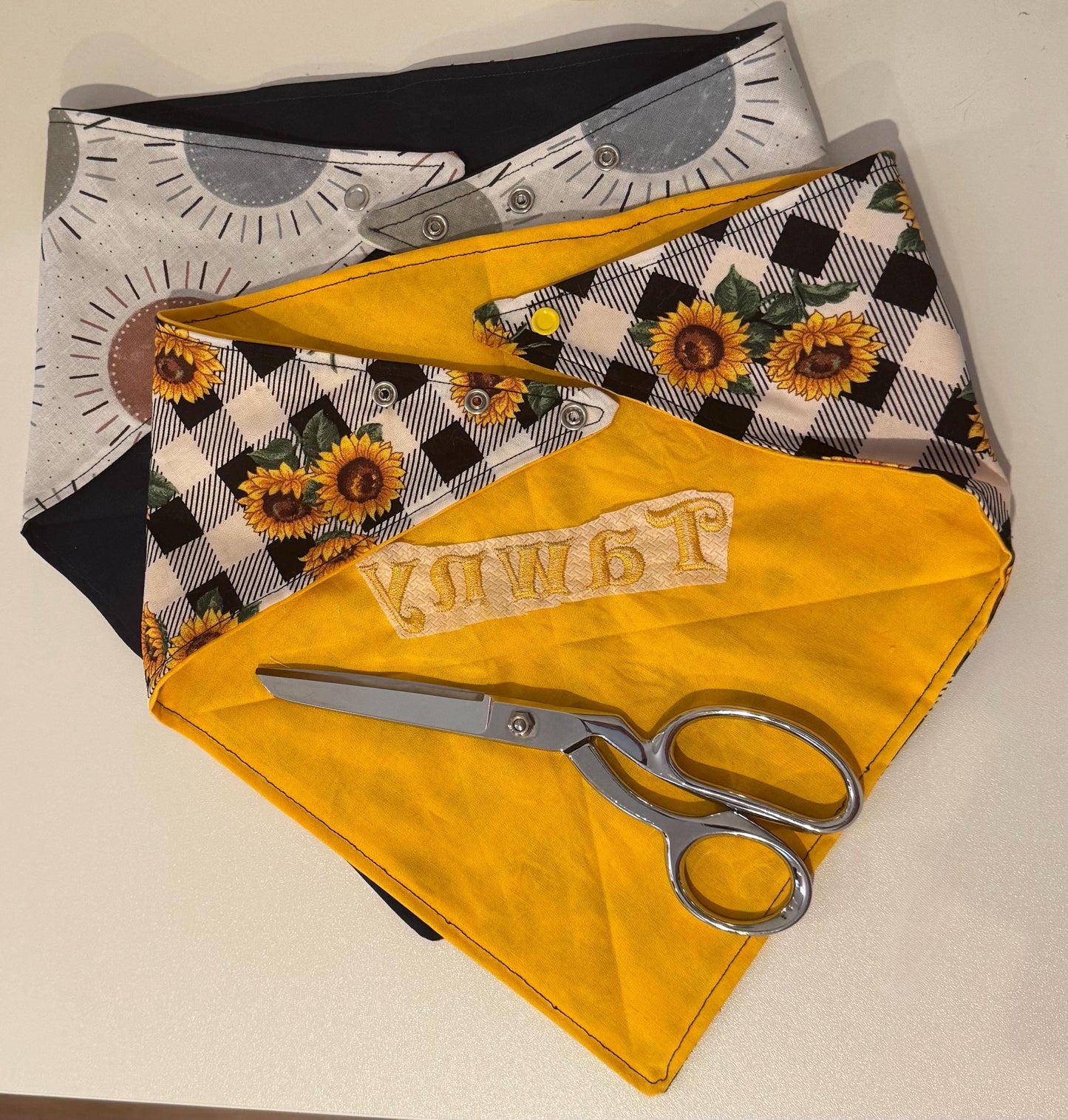 Adjustable Custom Doggie Bandanas