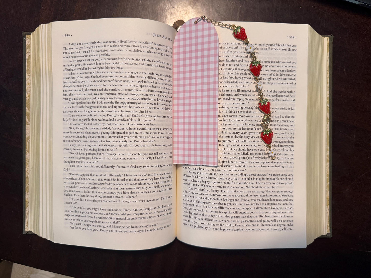 Acrylic Jewelry Bookmark