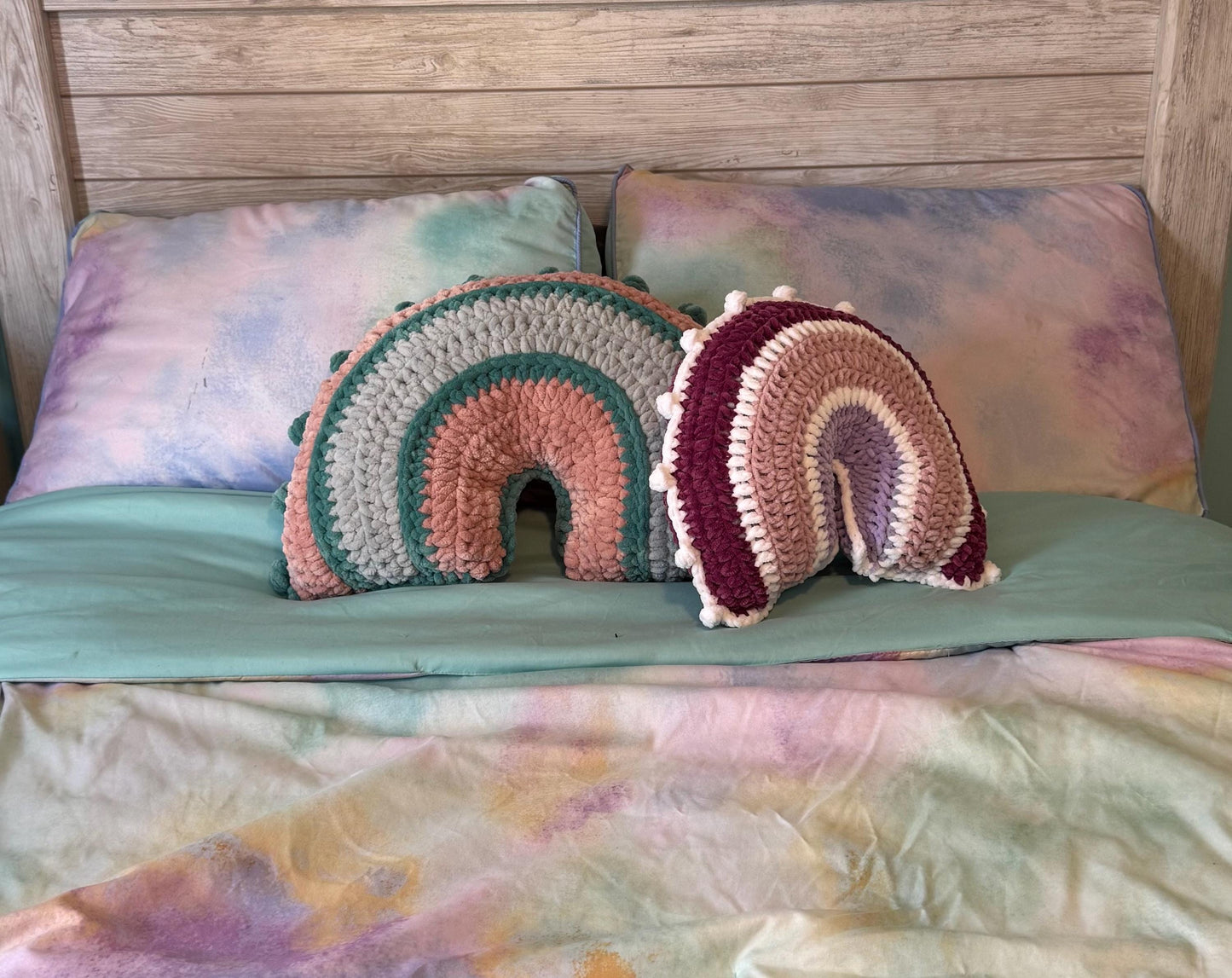 Rainbow Dreams Pillows- Customizable