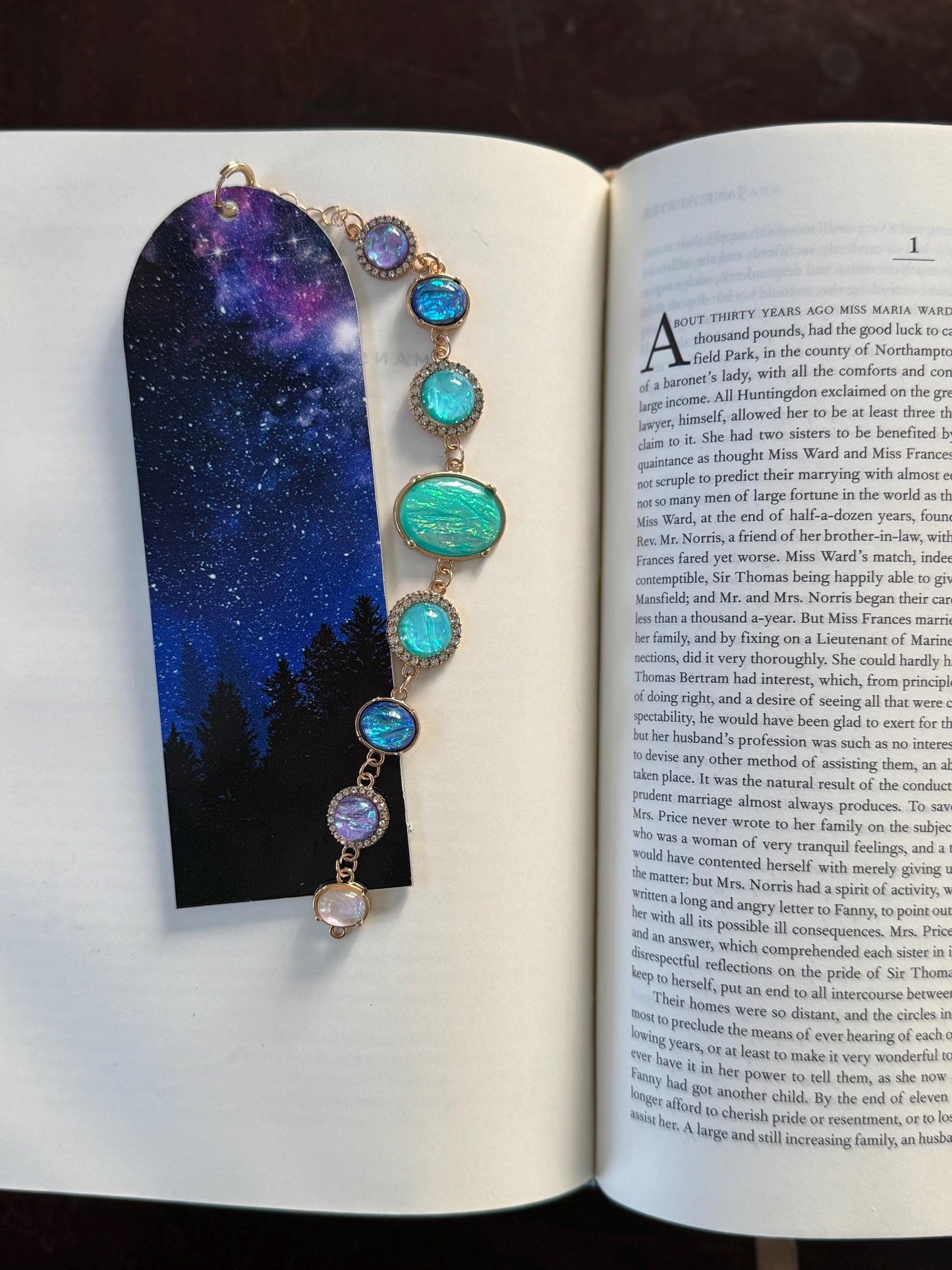 Acrylic Jewelry Bookmark